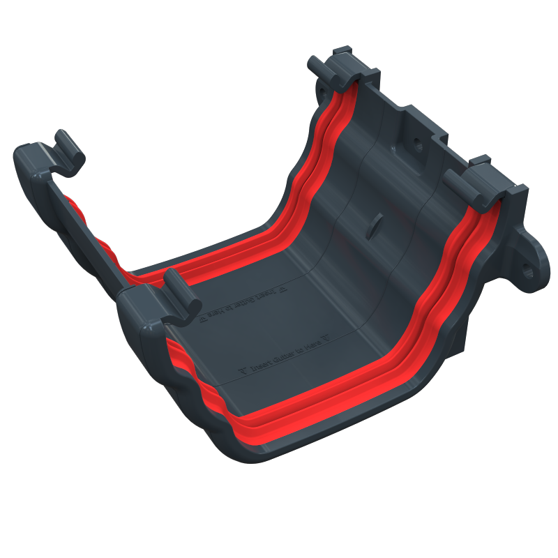 FreeFlow 135mm Ogee Gutter Union Bracket (FRO602AG)