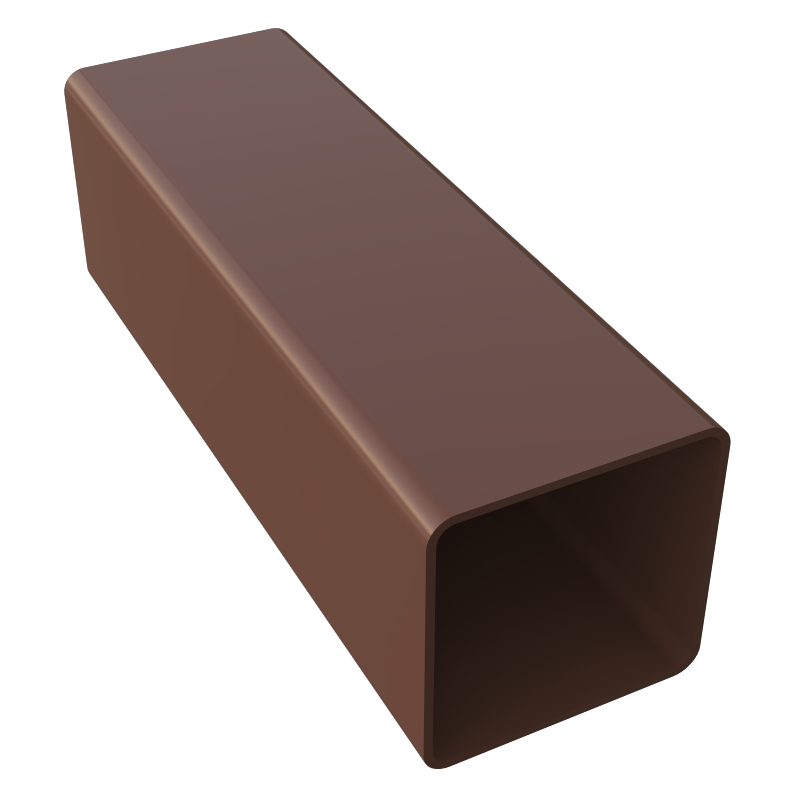 FreeFlow 65mm Square Downpipe 4 Metre (FSP400LB)