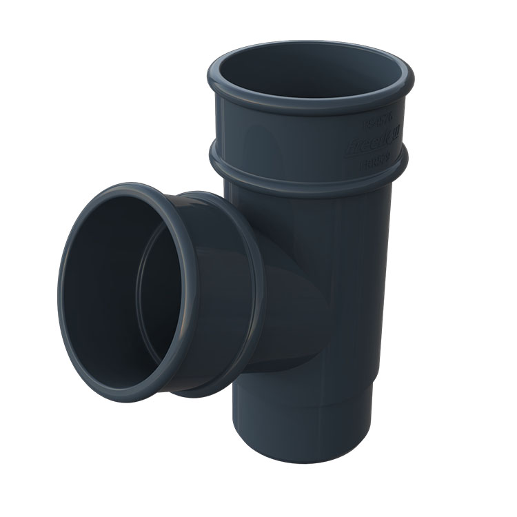 FreeFlow 68mm Round Downpipe 112° Branch (FRR529AG)