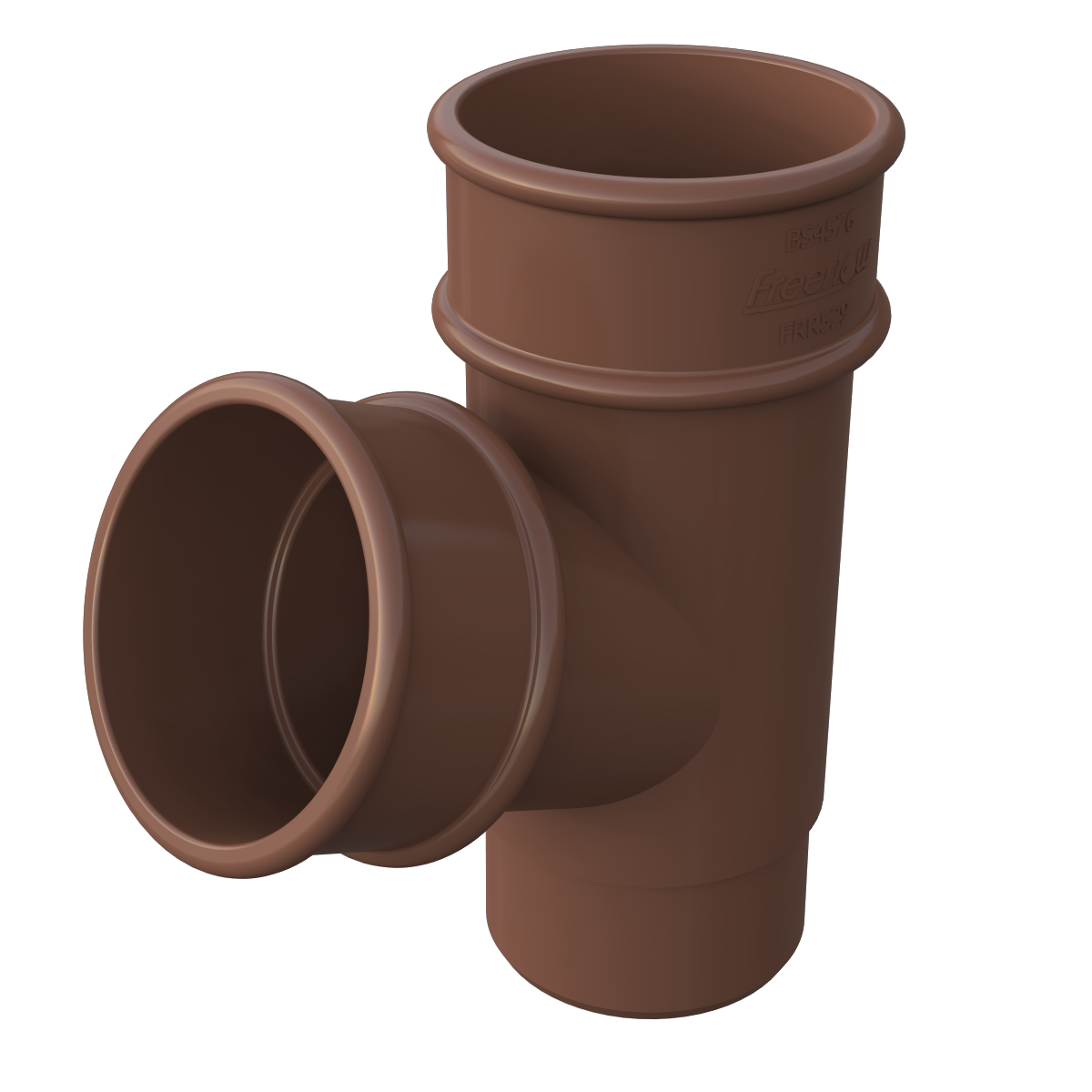 FreeFlow 68mm Round Downpipe 112° Branch (FRR529LB)
