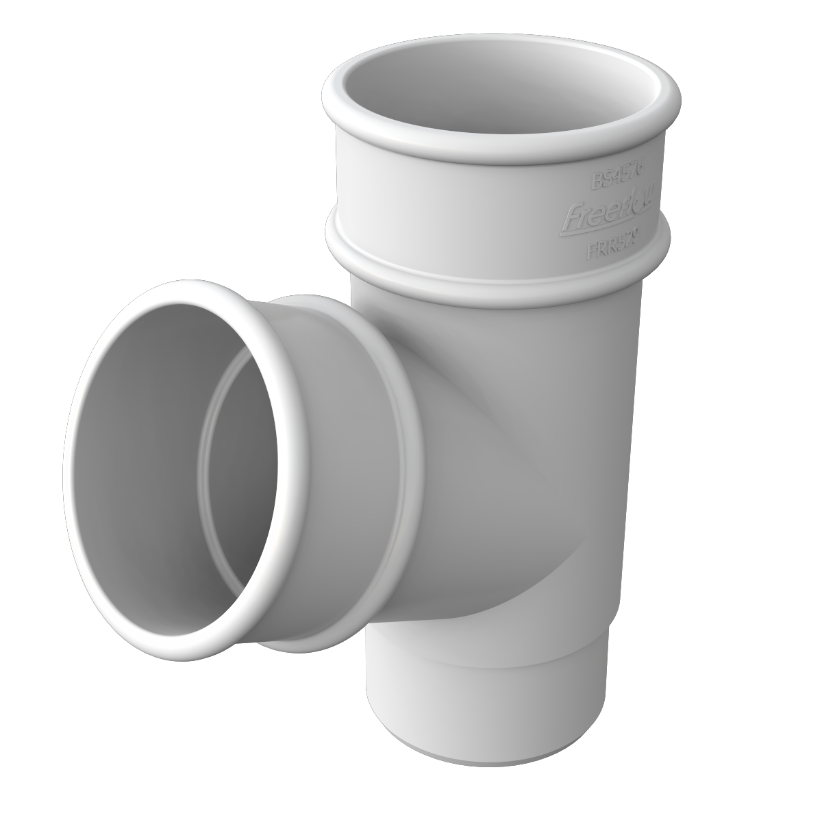 FreeFlow 68mm Round Downpipe 112° Branch (FRR529)