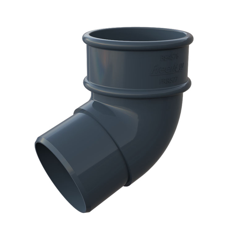 FreeFlow 68mm Round Downpipe 112° Offset Bend (FRR527AG)