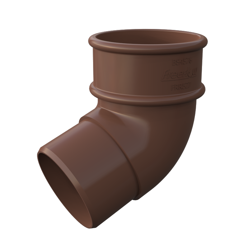 FreeFlow 68mm Round Downpipe 112° Offset Bend (FRR527LB)