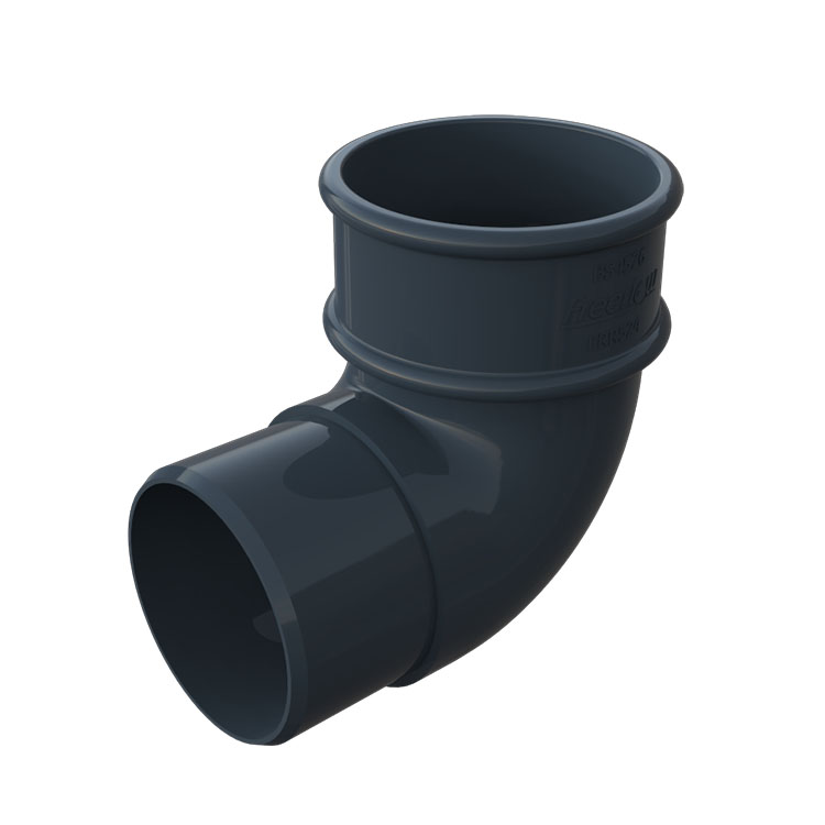 FreeFlow 68mm Round Downpipe 90° Offsett Bend (FRR524AG)