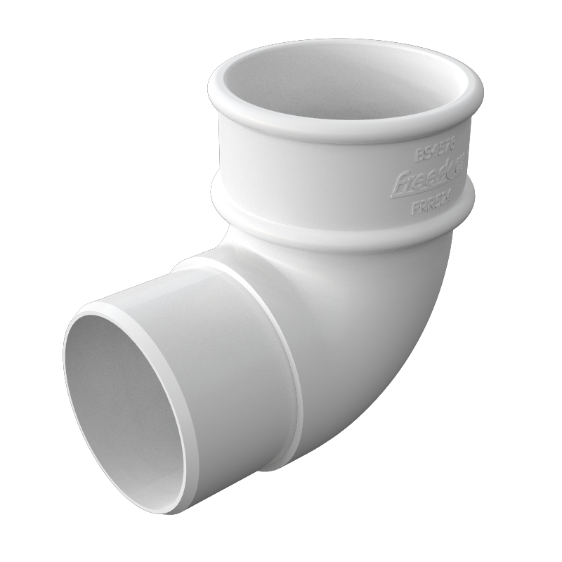 FreeFlow 68mm Round Downpipe 90° Offsett Bend (FRR524)