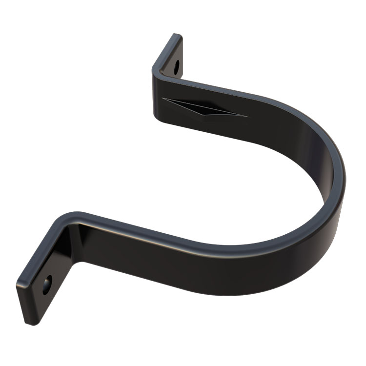 FreeFlow 68mm Round Downpipe Flush Clip (FRR536BL)