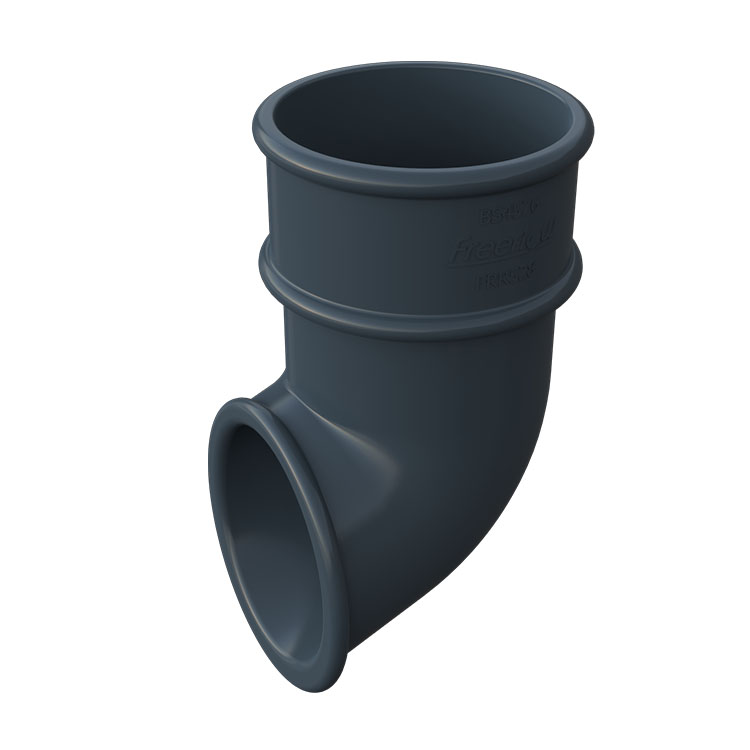 FreeFlow 68mm Round Downpipe Shoe (FRR528AG)
