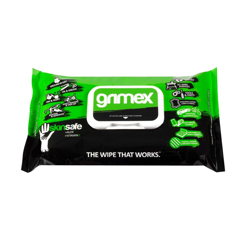 Grimex Original 100 Tough Wipes (Box of 4)