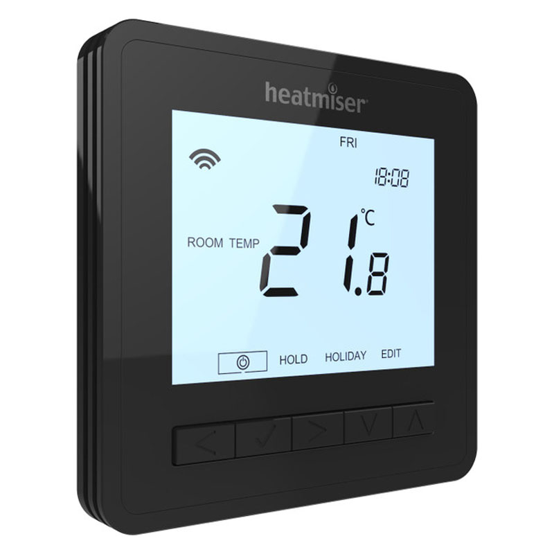 Heatmiser Neo Air V3 Wireless Smart Thermostat - Black