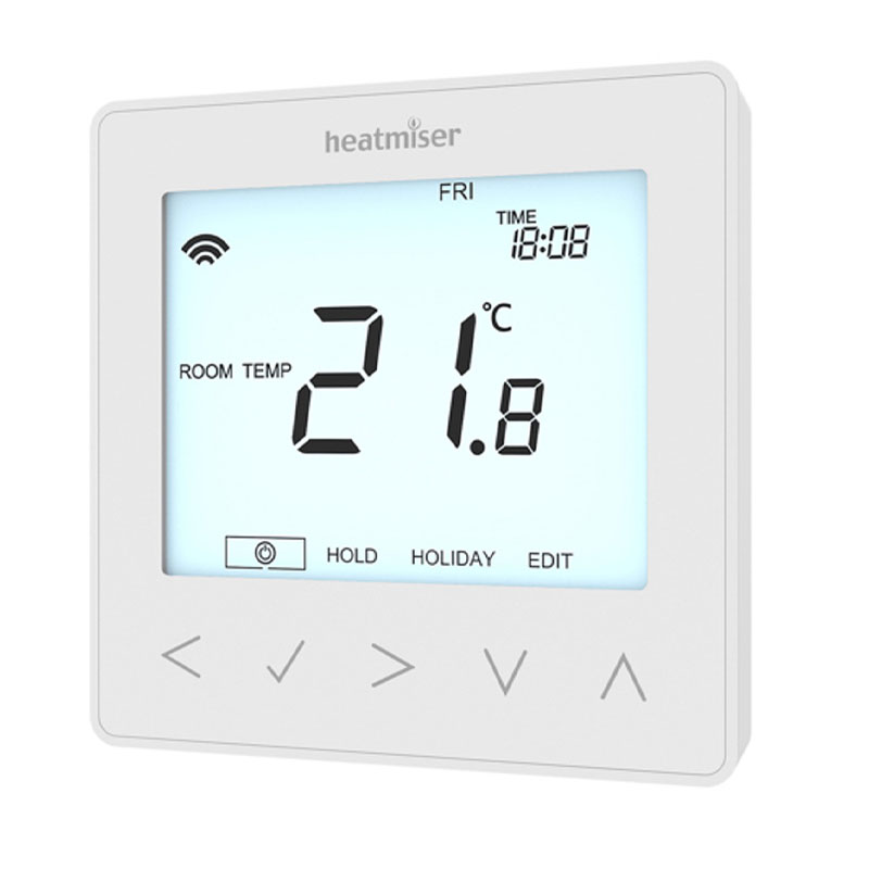Heatmiser Neo Stat 12V V2 Programmable Thermostat - White