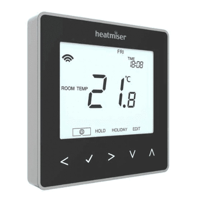 Heatmiser Neo Stat V2 Programmable Thermostat - Black