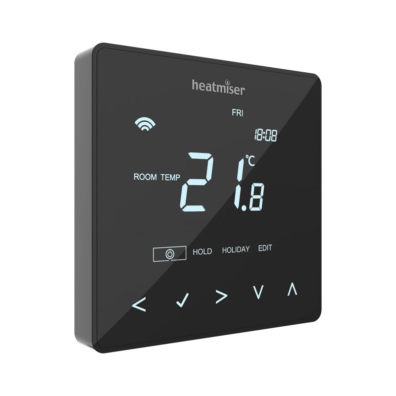 Heatmiser Neo Stat WiFi Thermostat - Black