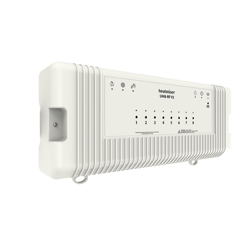 Heatmiser UH8-RF V2 8 Zone Wireless Wiring Centre