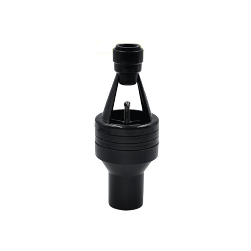Hotun Hiflo SF (Speed Fit) Black Dry Trap Tundish 15x32 (HHBSF)