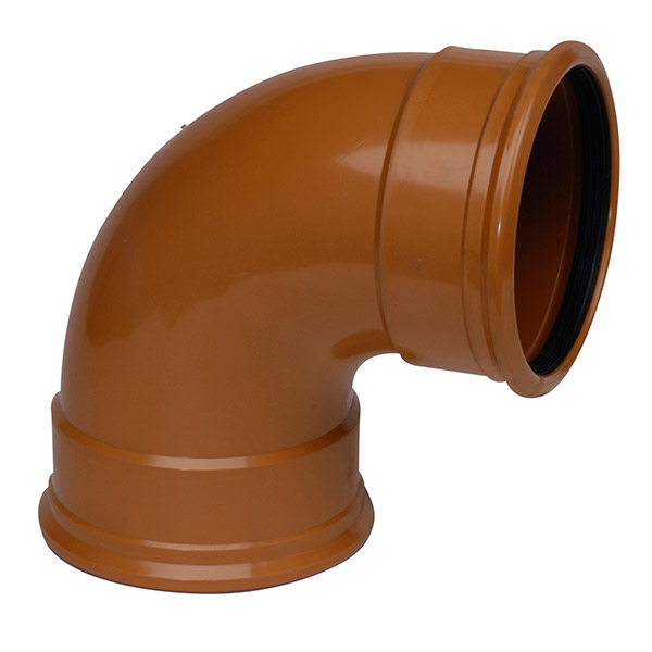 Pipelife Underground 87.5° Double Socket Bend 160mm (UG6D561)