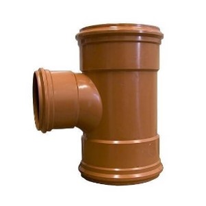 Pipelife Underground 90° Triple Socket Reducing Branch (UG6D199)