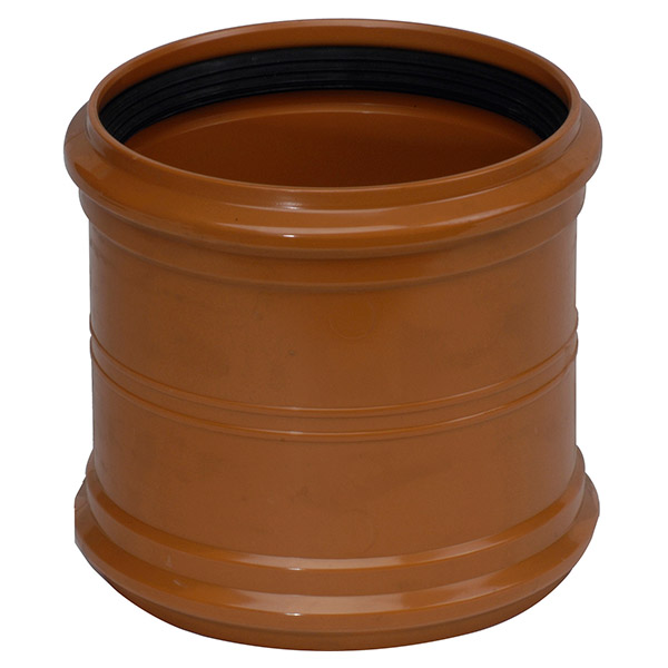 Pipelife Underground Double Socket Coupling 160mm (UG6D105)