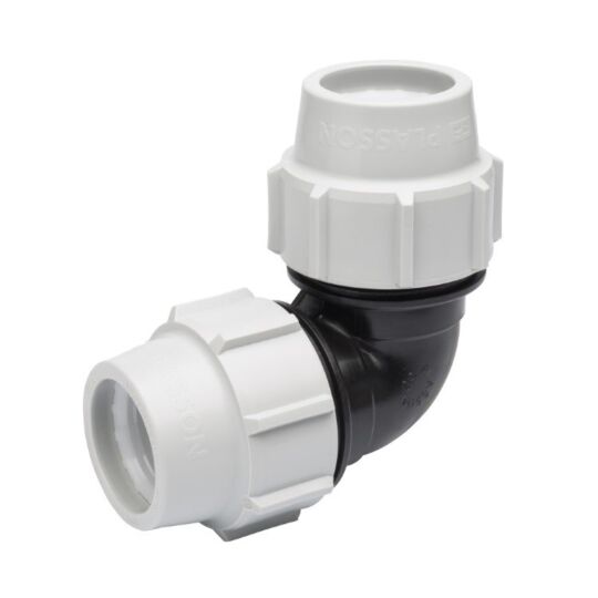 Plasson 90 Degree Elbow - 25mm x 25mm