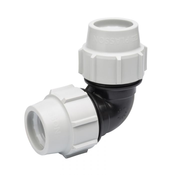 Plasson 90 Degree Elbow - 50mm  x 50mm