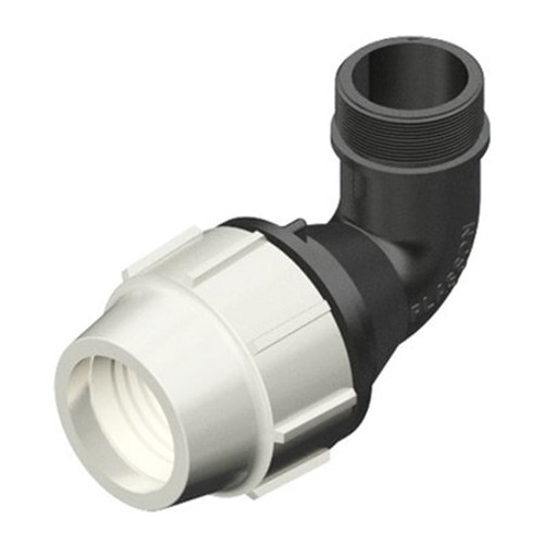 Plasson Elbow-Male Offtake-25mm x 3/4"