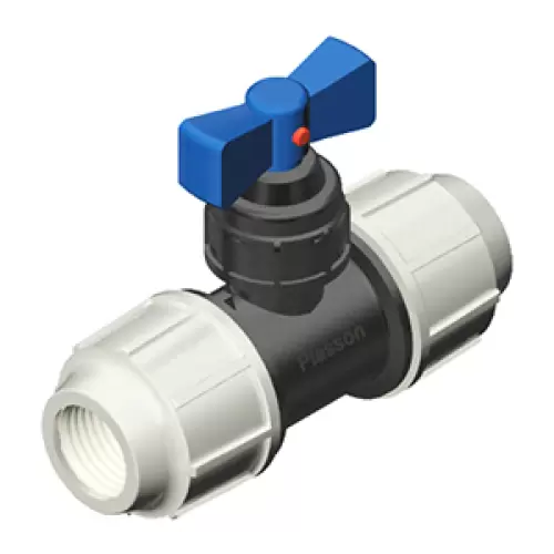 Plasson Stop Tap (PP) 25mm x 25