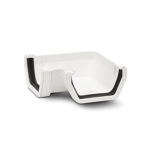 Polypipe 112mm 135° Square Gutter Angle (RS204) image 2