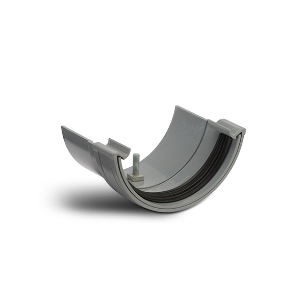 Polypipe 112mm Half Round Gutter Adaptor To Metal (RR116) image 2