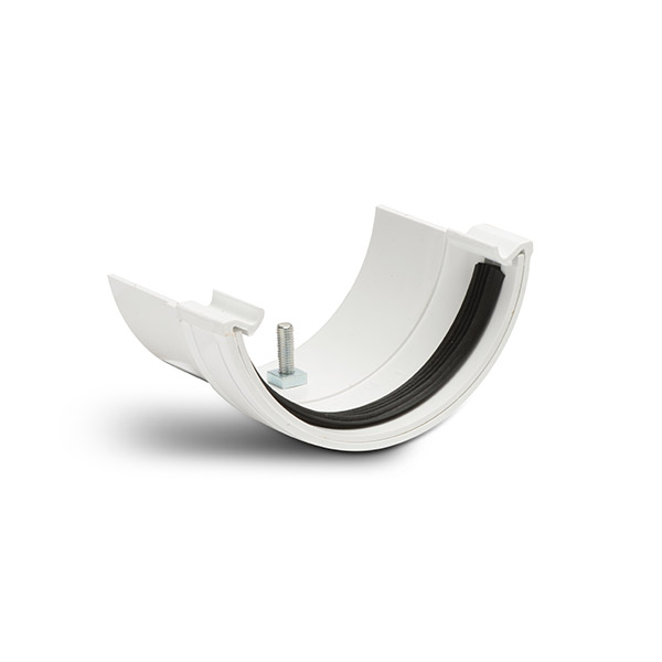 Polypipe 112mm Half Round Gutter Adaptor To Metal (RR116) image 3