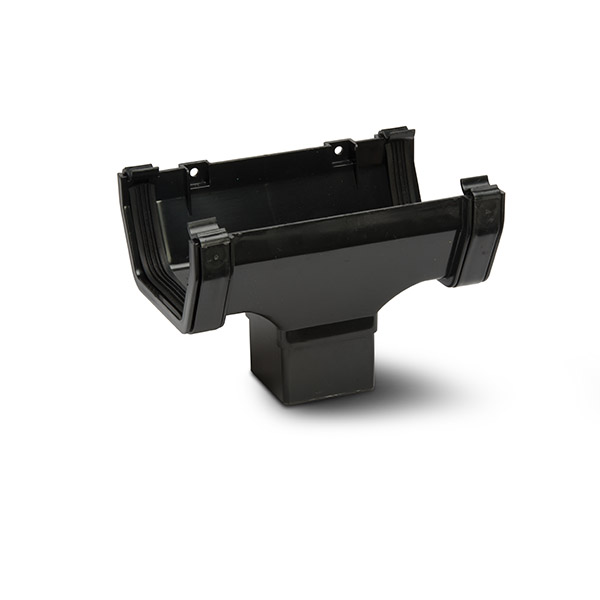 Polypipe 112mm Square Gutter Running Outlet (RS205)