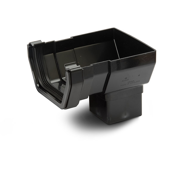 Polypipe 112mm Square Stop End Outlet (RS206)