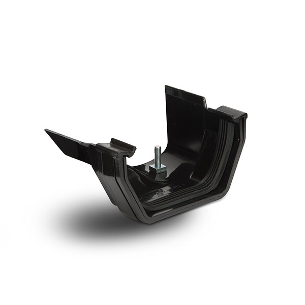 Polypipe 112mm Square To Metal Ogee Adaptor Left Hand (RS217) image 2