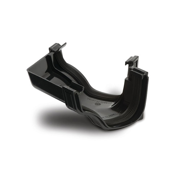 Polypipe 130mm Ogee Gutter 120° External Angle (ROG06B)