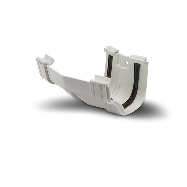 Polypipe 130mm Ogee Gutter 150° External Angle (ROG21W)