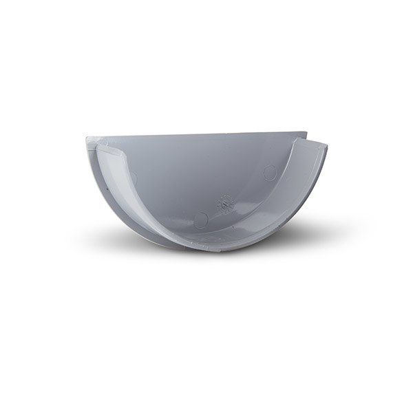 Polypipe 150mm Half Round Gutter Stop End Internal (RL608G)