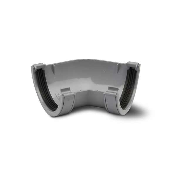 Polypipe 150mm X 90° Half Round Gutter Angle (RL603G)