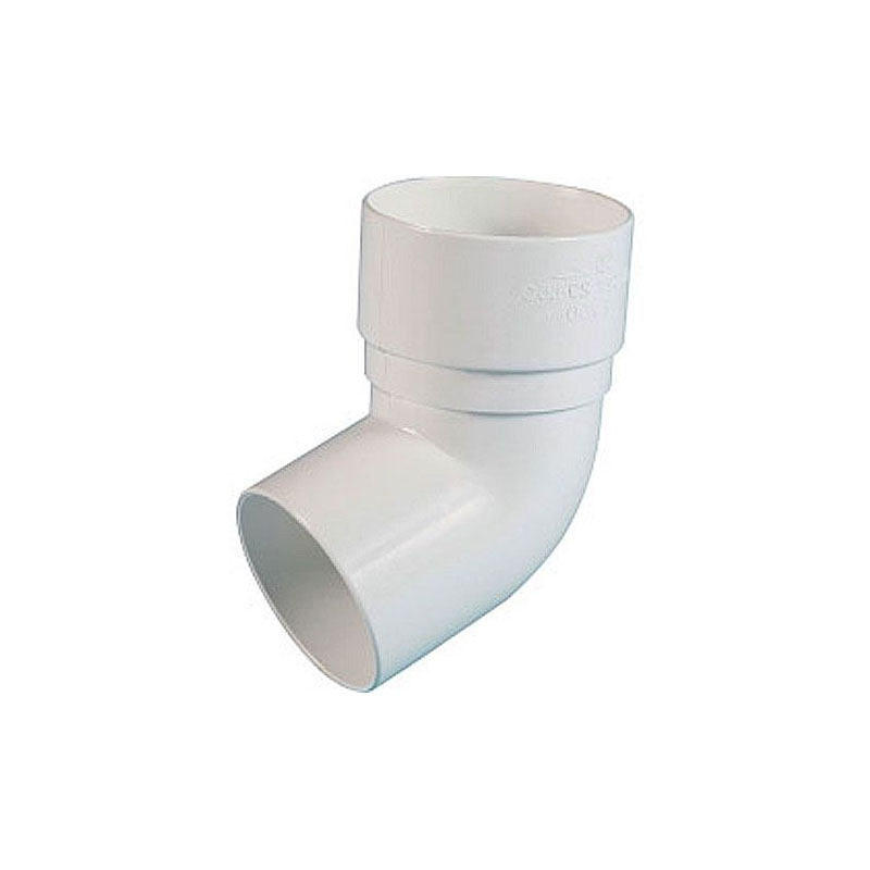 Polypipe 50mm x 112.5° Round Offset Bend (RM327W)