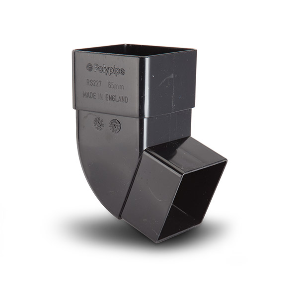 Polypipe 65mm 112.5° Square Offset Bend (RS227)