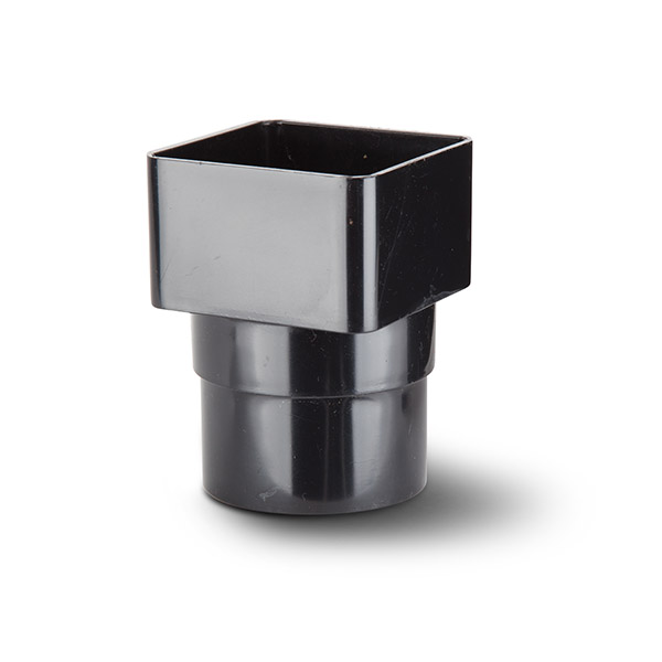 Polypipe 65mm Square /Round Downpipe Adaptor (RS231) image 1