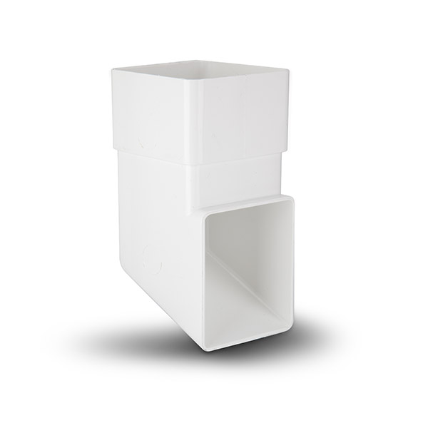 Polypipe 65mm Square Downpipe Shoe (RS228)