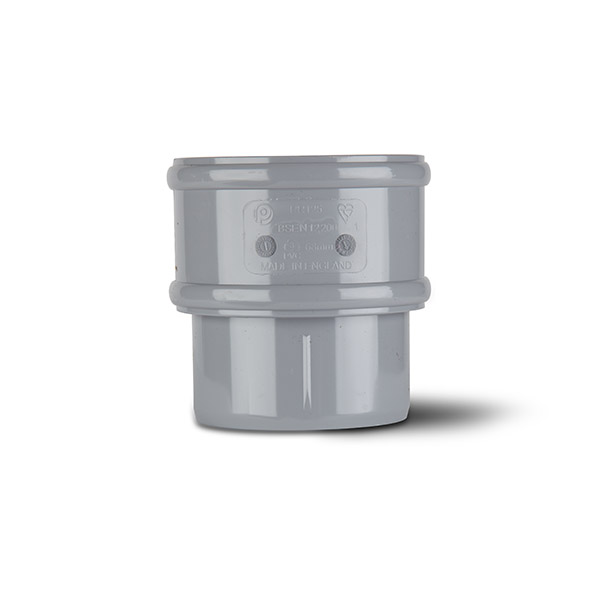 Polypipe 68mm Downpipe Connector To Cast Iron Style Pipe (RR131)