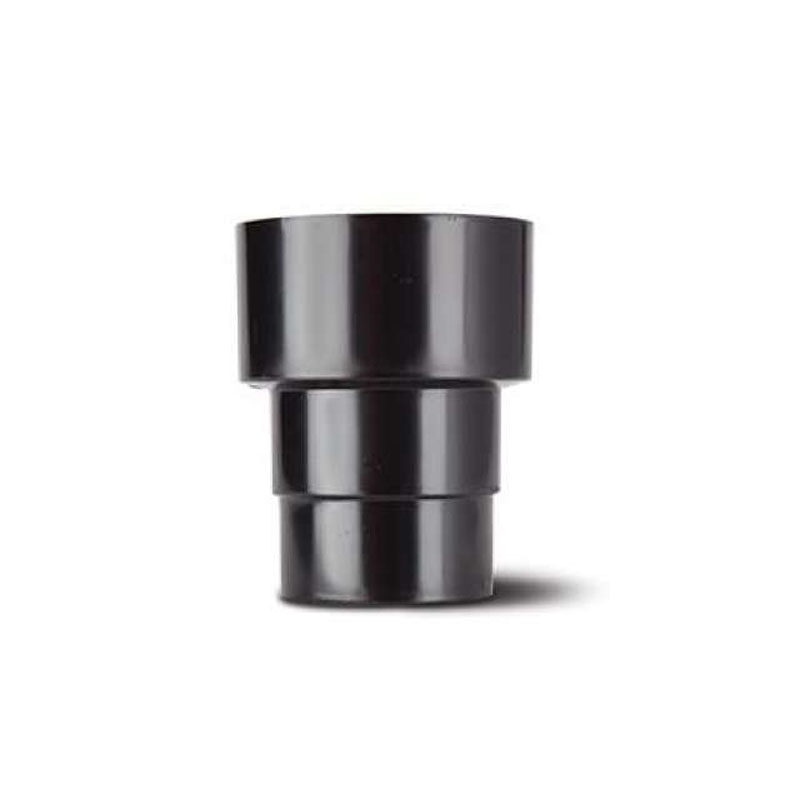 Polypipe 68mm Downpipe Connectorect To 82mm Cast Iron Style Pipe