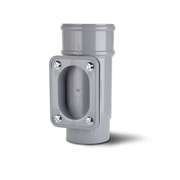 Polypipe 68mm Round Downpipe Access Pipe (RR135) image 2