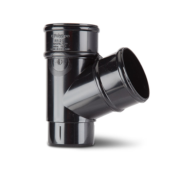 Polypipe 68mm X 112.5° Round Downpipe Branch