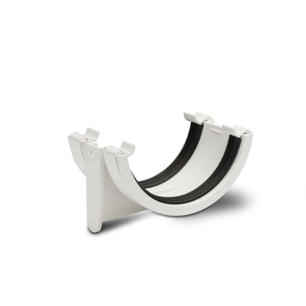 Polypipe 75mm Half Round Gutter Union (RM302W)