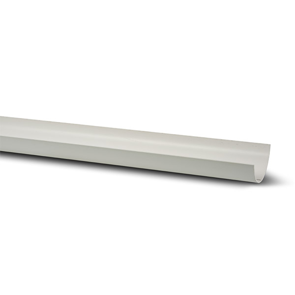 Polypipe 75mm X 2M Half Round Gutter (RM300W)