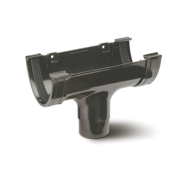 Polypipe Gutter Running Outlet Cast Iron Style (RD505A)