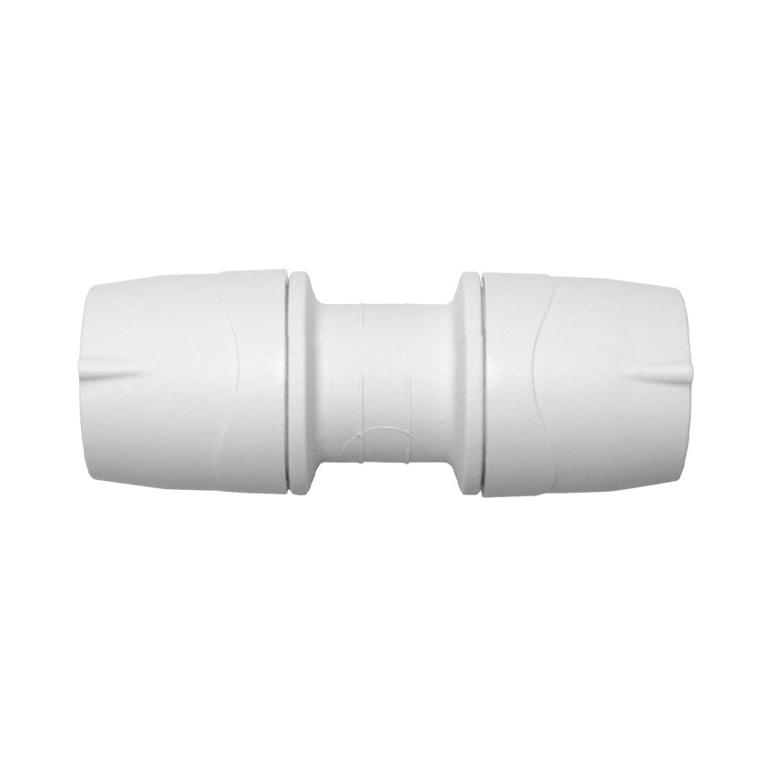 Polypipe PolyMax Straight Coupler 28mm (MAX028) image 1