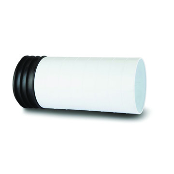 Polypipe SK48 - Kwickfit Extension Piece (200mm) 4In/110mm. Polypropylene. (SK48)
