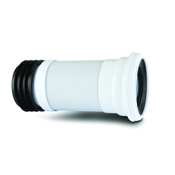 Polypipe SK57 - Kwickfit Flexible Pan Connector 4In/110mm. 300-600mm. (SK57)