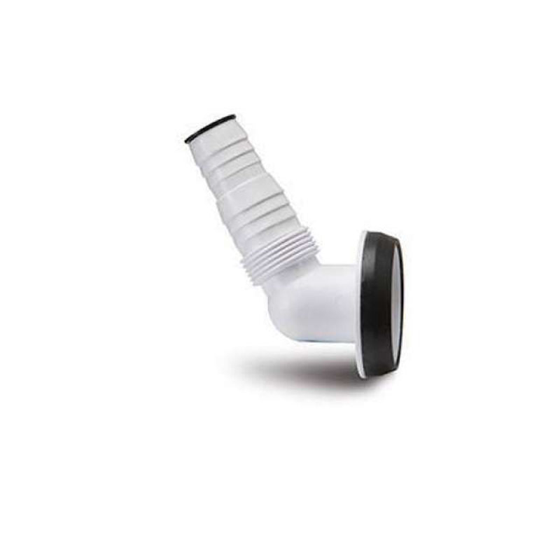 Polypipe Waste Trap Hose Pipe Connector 40mm Spigot (WT72)